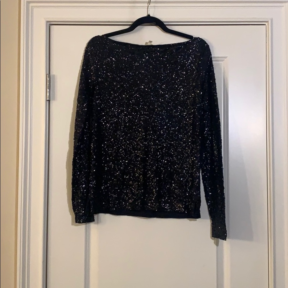 J.Crew sequin top - Picture 2 of 2